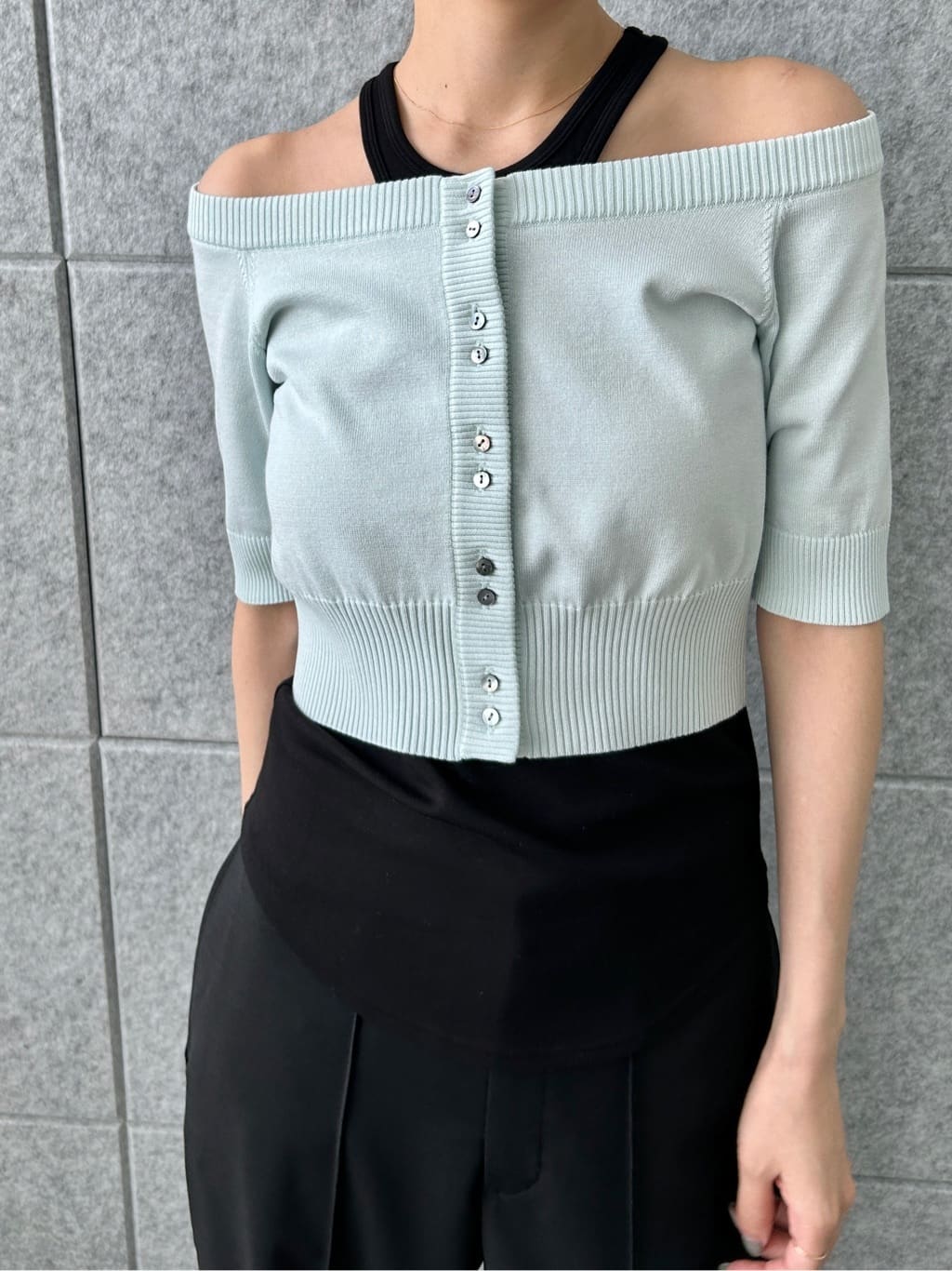 harunaさんの「CODE A｜【Cup-in】design cut tank」を使ったコーディネート