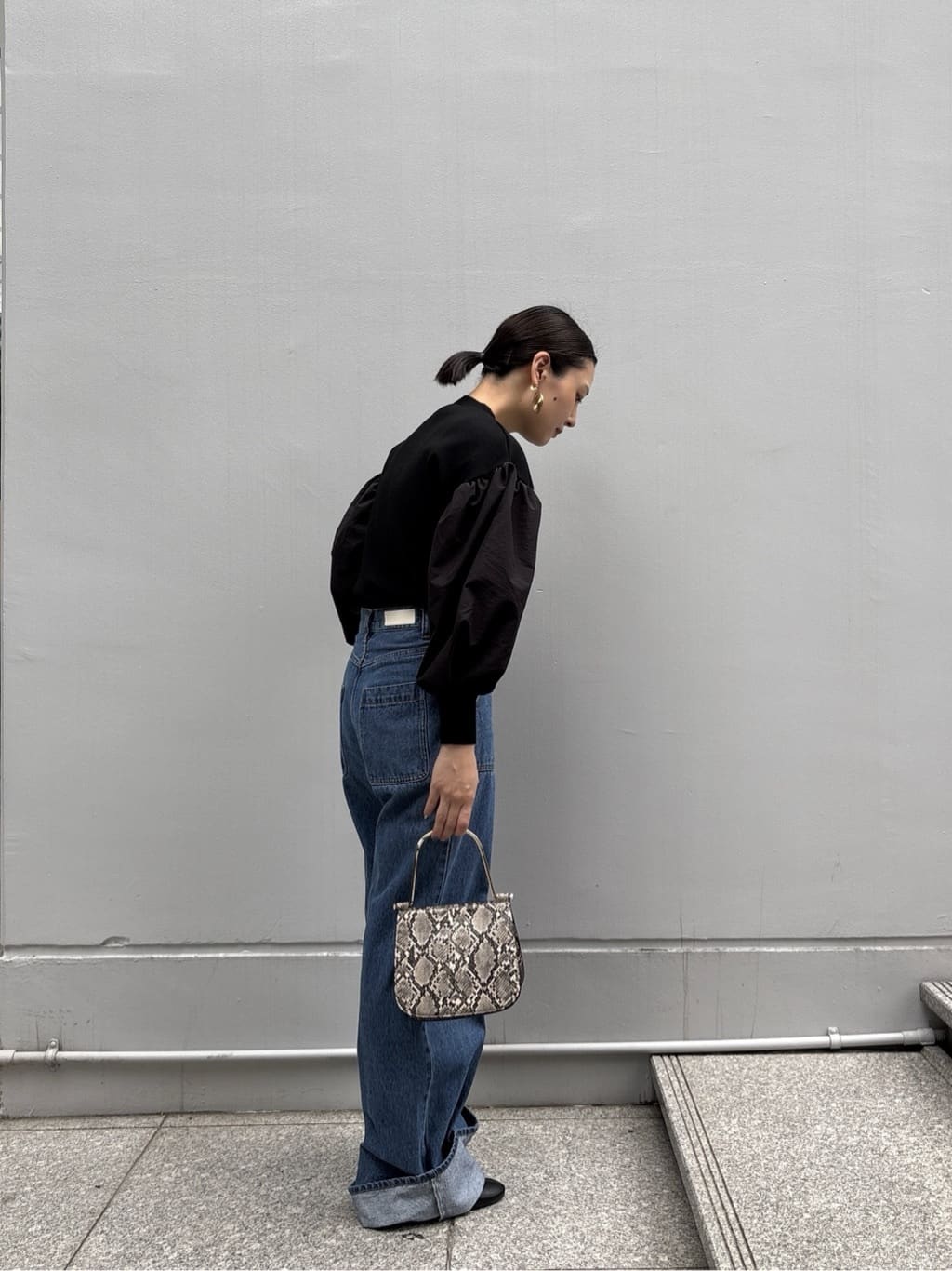 ayanoさんの「INDIVI｜ロールアップデニム」を使ったコーディネート