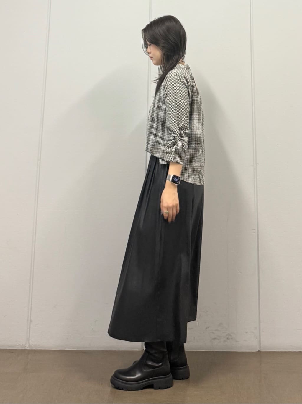 mizukiさんの「INDIVI｜【UVケア／吸汗速乾】スリーブデザインブラウス」を使ったコーディネート