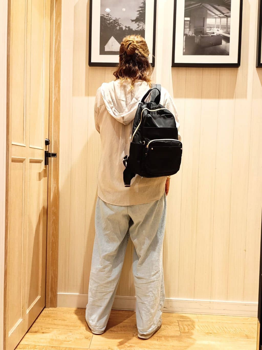 S☆mama さんの「SHOO･LA･RUE｜【S-LL/汗ジミ軽減/ひんやり/UV】体型カバーに タック入りドルマントップス」を使ったコーディネート