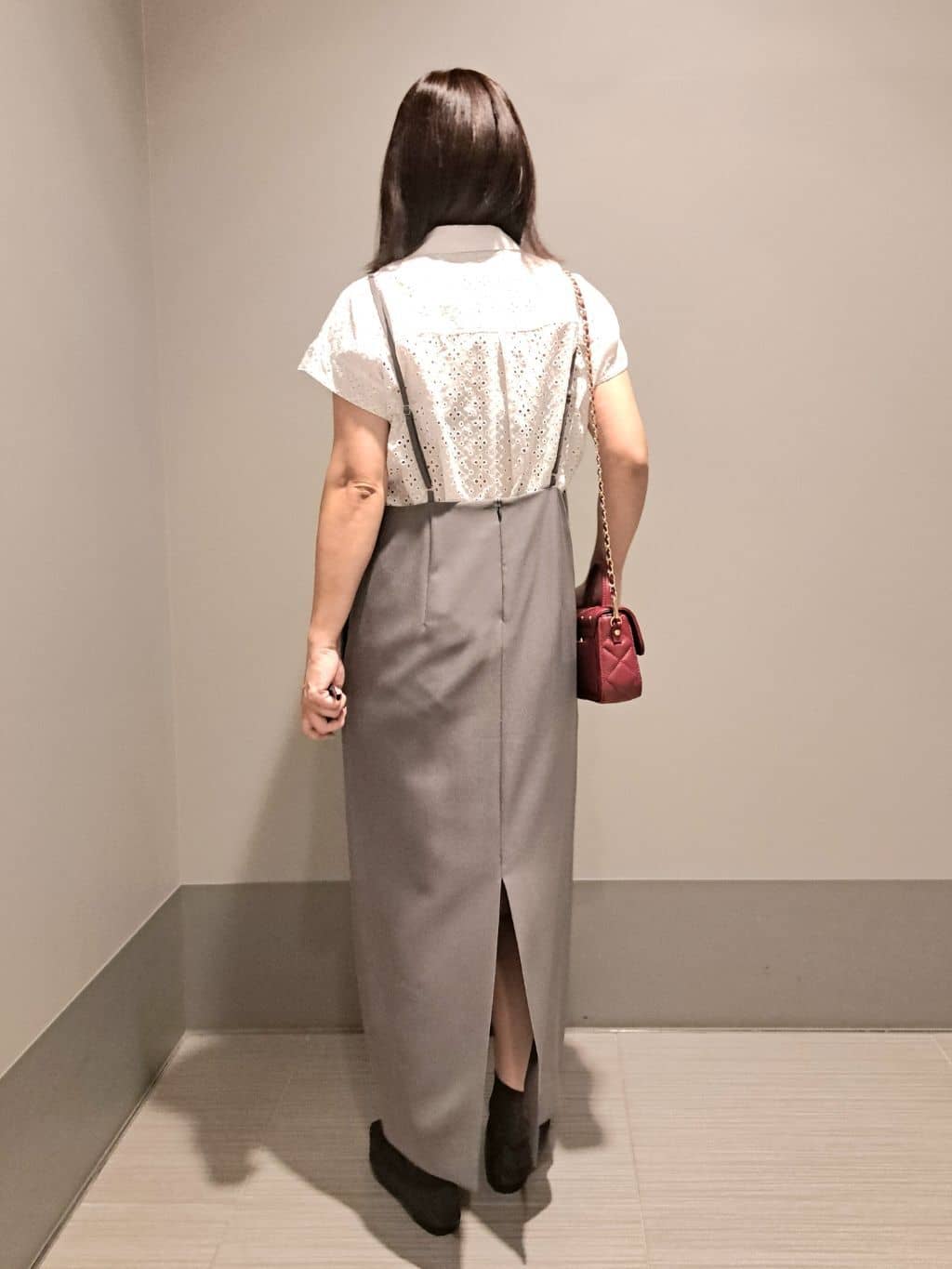 Takahashiさんの「DRESSTERIOR｜◆【美人百花/モデル美香着用】コンフォートアイラインキャミワンピース」を使ったコーディネート