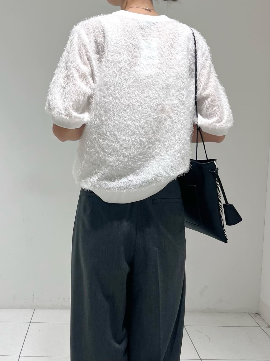 shioriさんの「INDIVI｜ヘアリージャカードトップス」を使ったコーディネート