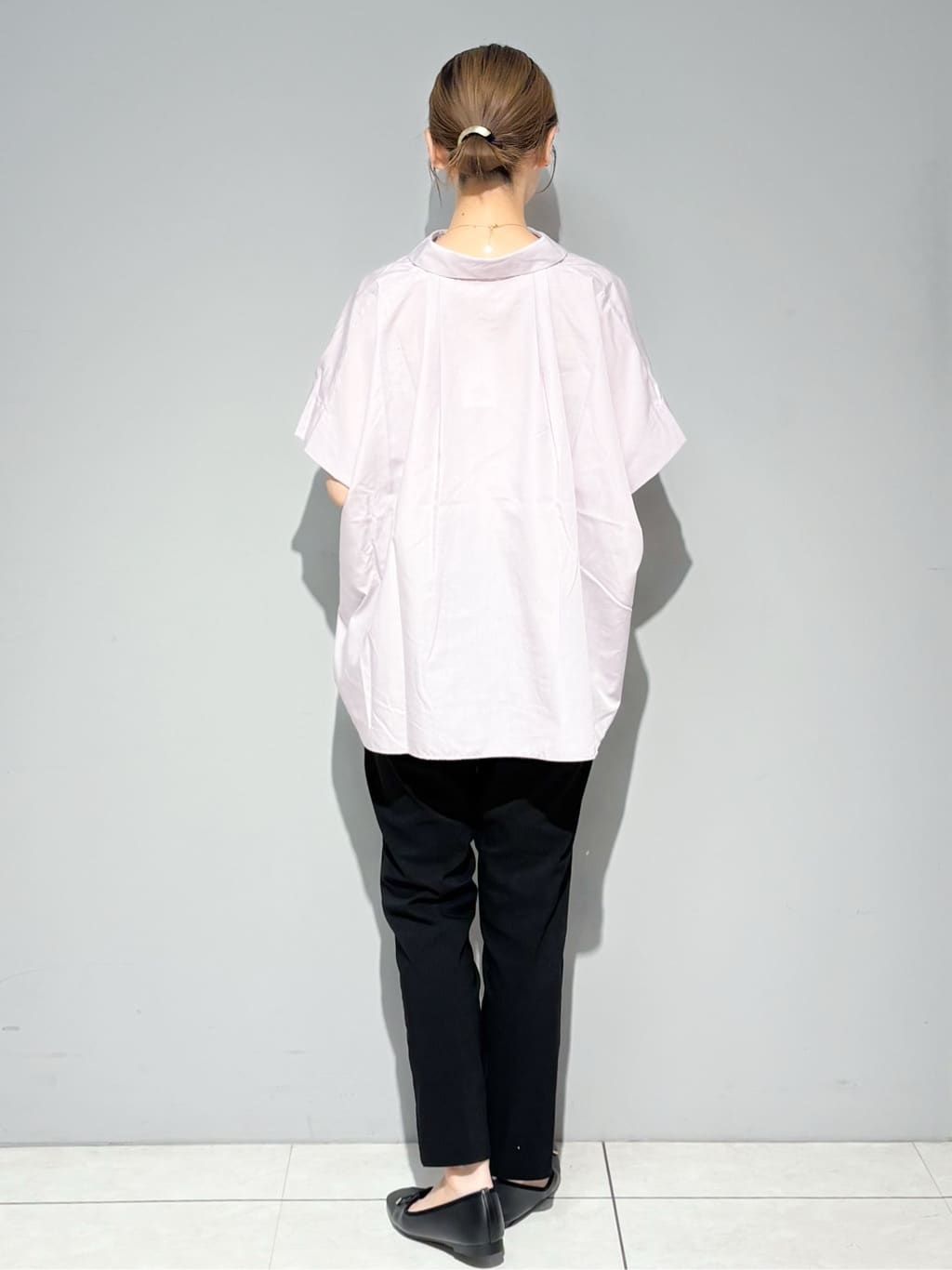 yさんの「OPAQUE.CLIP｜《andGIRL掲載》リラクシーシャツ【洗濯機洗い可】」を使ったコーディネート