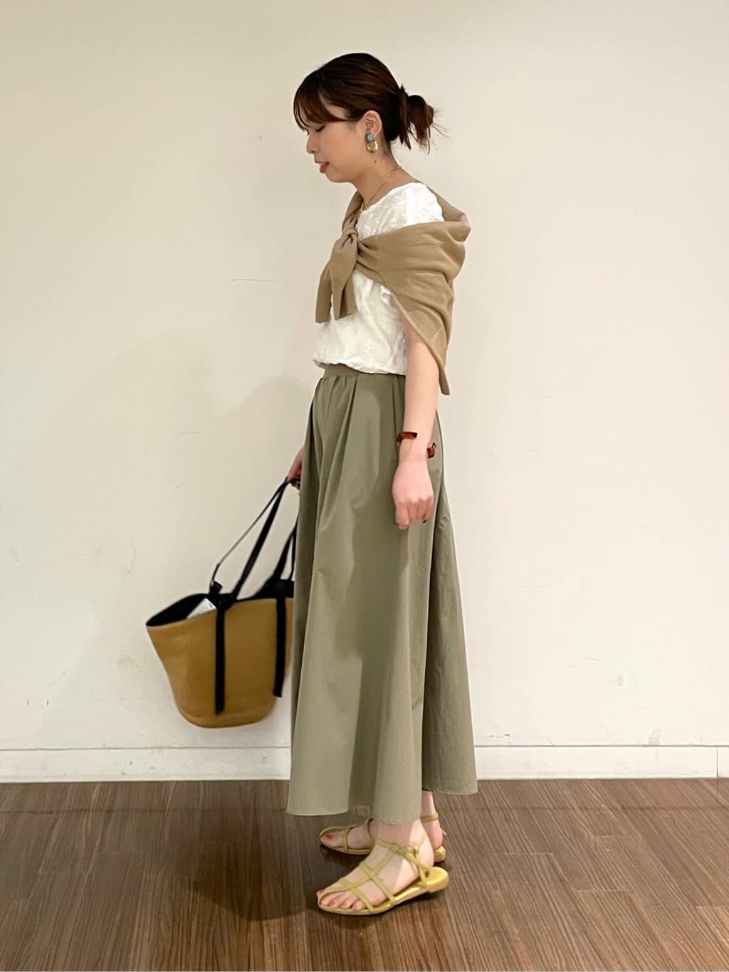 ねねさんの「INDIVI｜」を使ったコーディネート