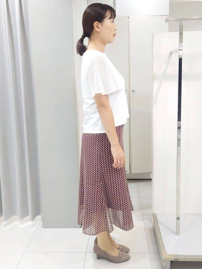 AZUSAさんの「Reflect｜【寒暖差対策に◎／手洗い可／旅行や通勤に】フード付きシアーカーディガン」を使ったコーディネート