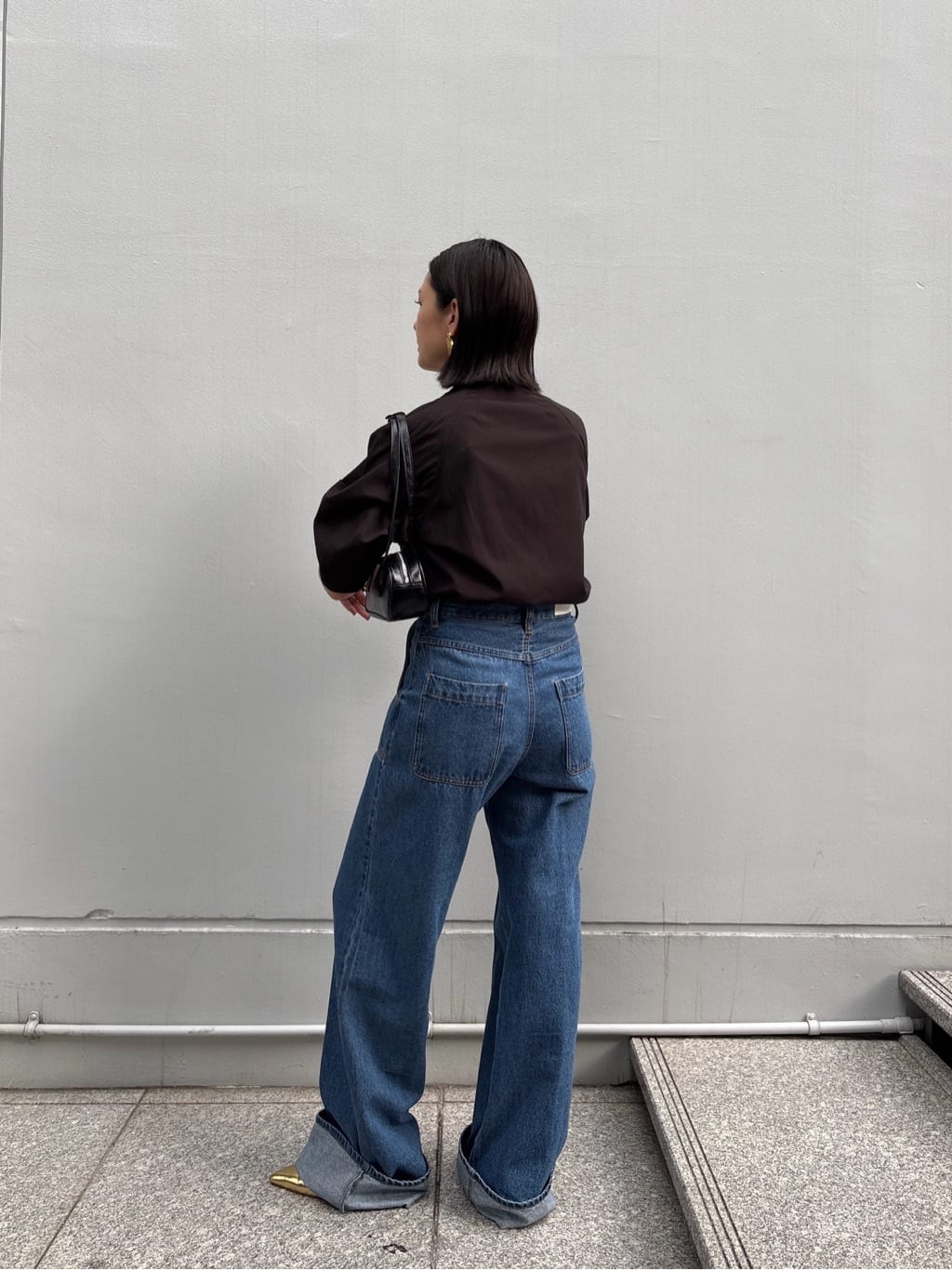 ayanoさんの「INDIVI｜ボトルネックブラウス」を使ったコーディネート