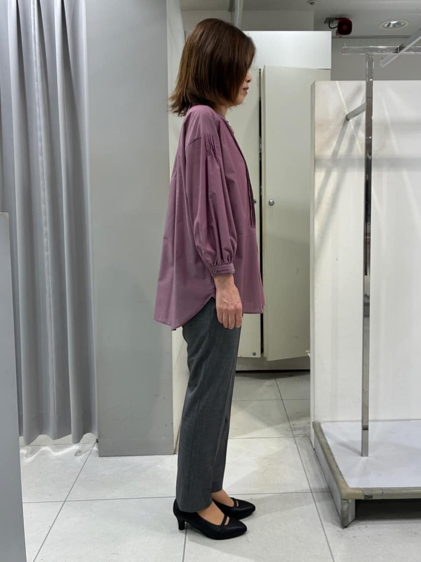 たみちゃんさんの「Reflect｜【私のパンツ／手洗い可】ベーシックテーパードパンツ」を使ったコーディネート