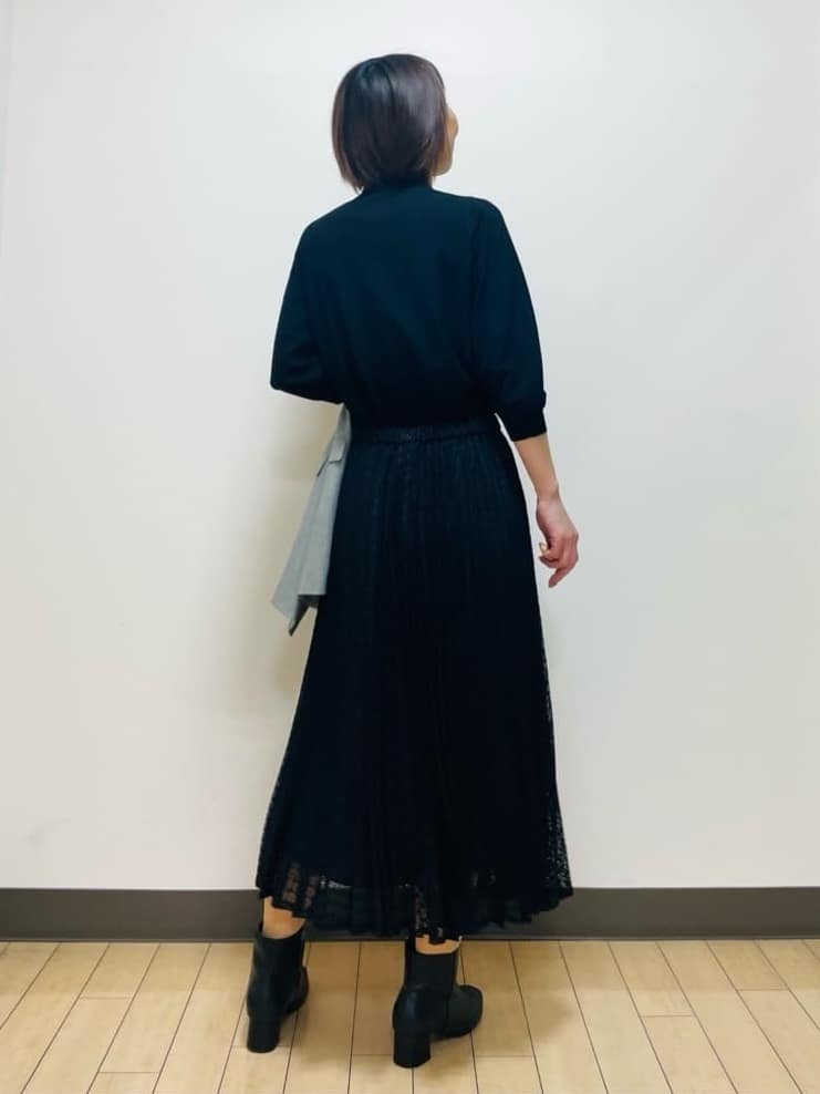 Riiさんの「Reflect｜【透けにくい◎】衿付き七分袖ニット」を使ったコーディネート