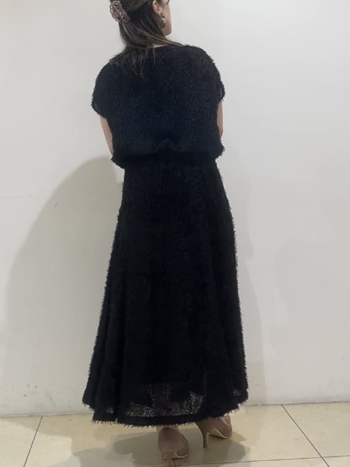 watanabeさんの「UNTITLED｜【セットアップ可/洗える】フェザーフレンチスリーブブラウス」を使ったコーディネート