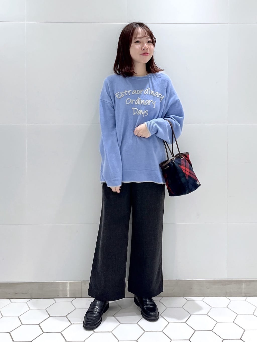 Makinoさんの「Dessin｜【2WAY】フェイクムートンコート」を使ったコーディネート