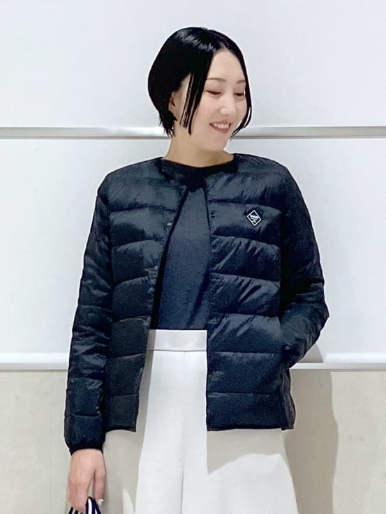 eriko さんの「Dessin｜【洗える】ウールブレンド後ろボタンニット」を使ったコーディネート