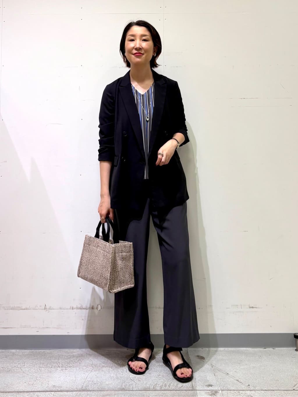 yuriさんの「INDIVI｜【選べるトップパーツ】ワントップネックレス」を使ったコーディネート