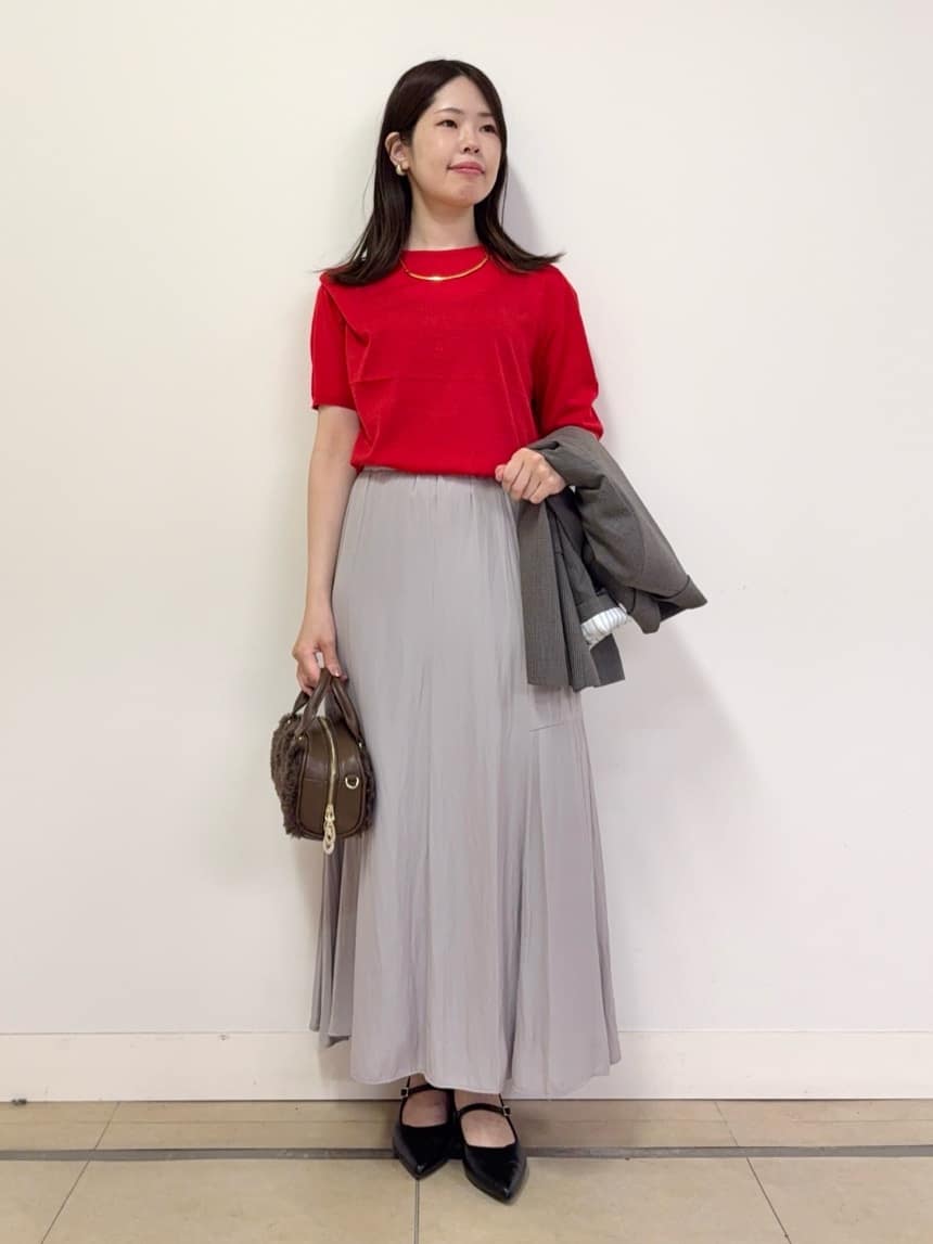 asamiさんの「UNTITLED｜【セットアップ可】ウールライク ダブルブレストジャケット」を使ったコーディネート