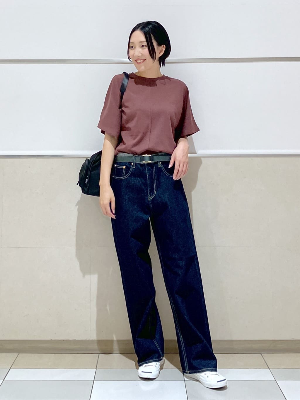 eriko さんの「Dessin｜【洗える】フレアカットソー」を使ったコーディネート