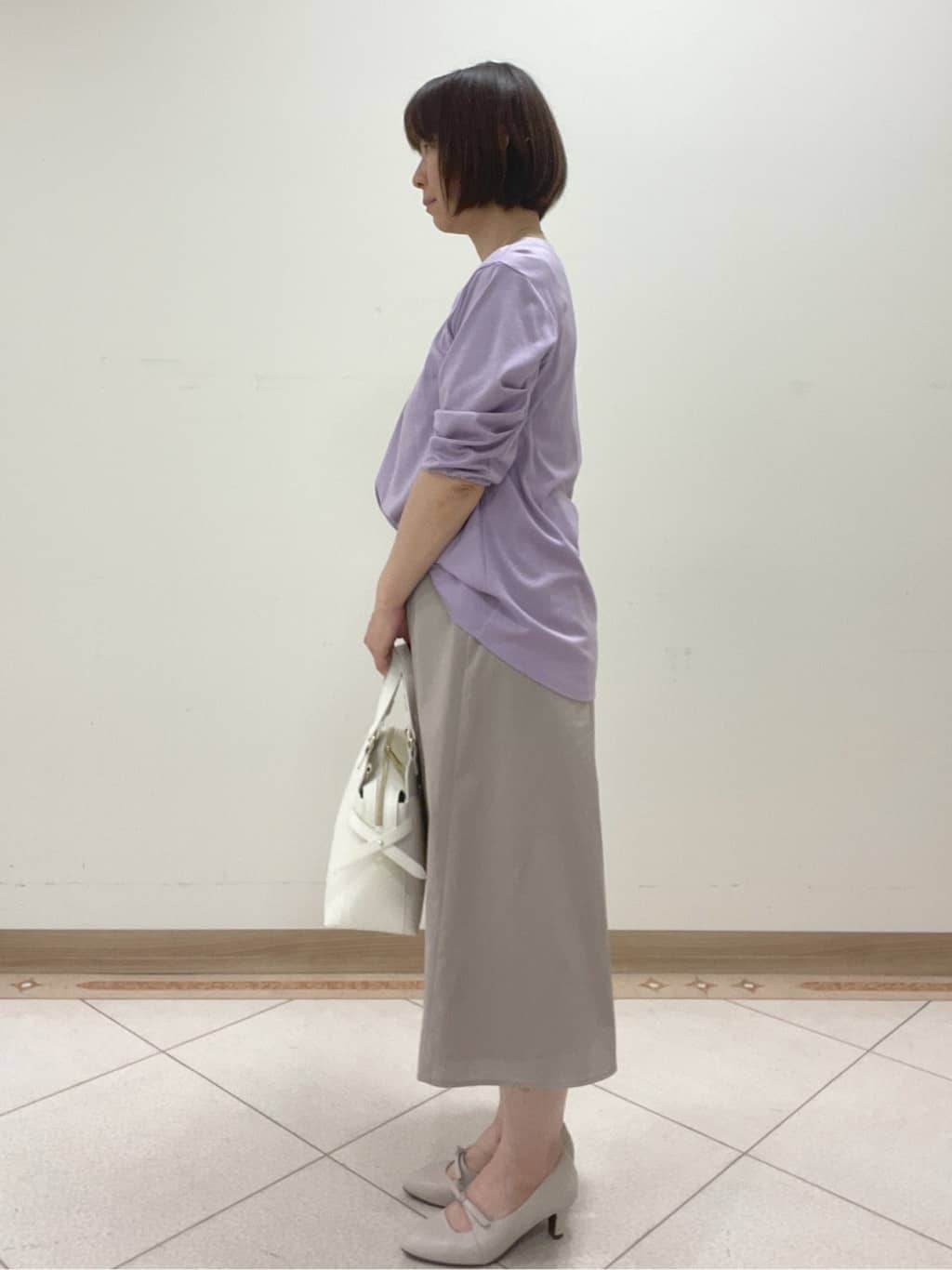 hanaさんの「Reflect｜◆【腰周りカバー】すっきり見えAラインカットソー」を使ったコーディネート
