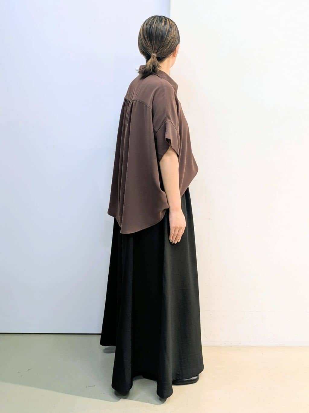 kotoさんの「THE SHOP TK｜【インしなくても決まる】スキッパーシャツ/接触冷感/防シワ/速乾」を使ったコーディネート
