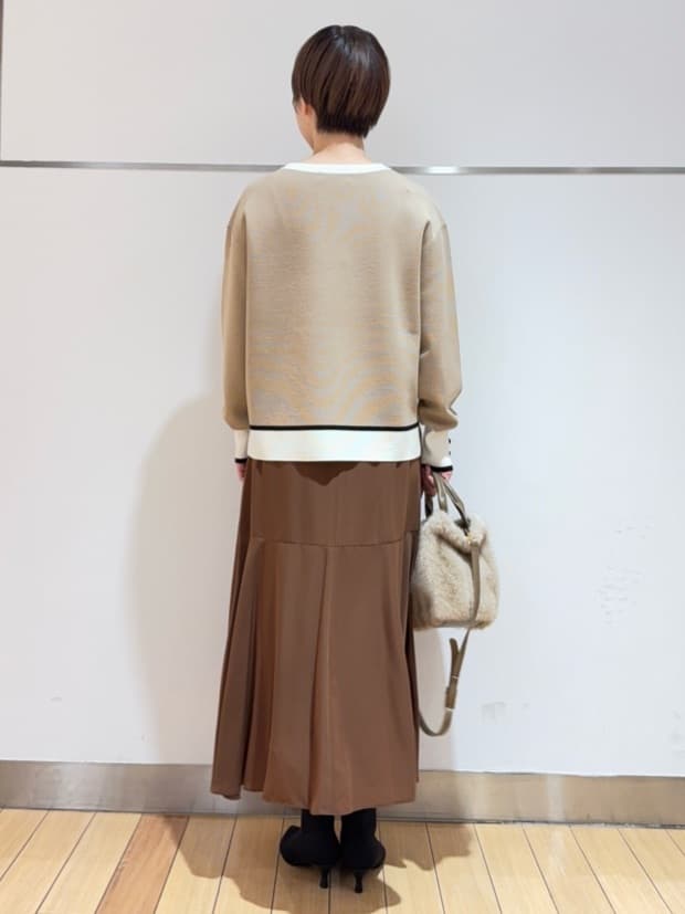 あやさんの「UNTITLED｜【アンサンブル可/洗える】ウールミラノリブニット」を使ったコーディネート