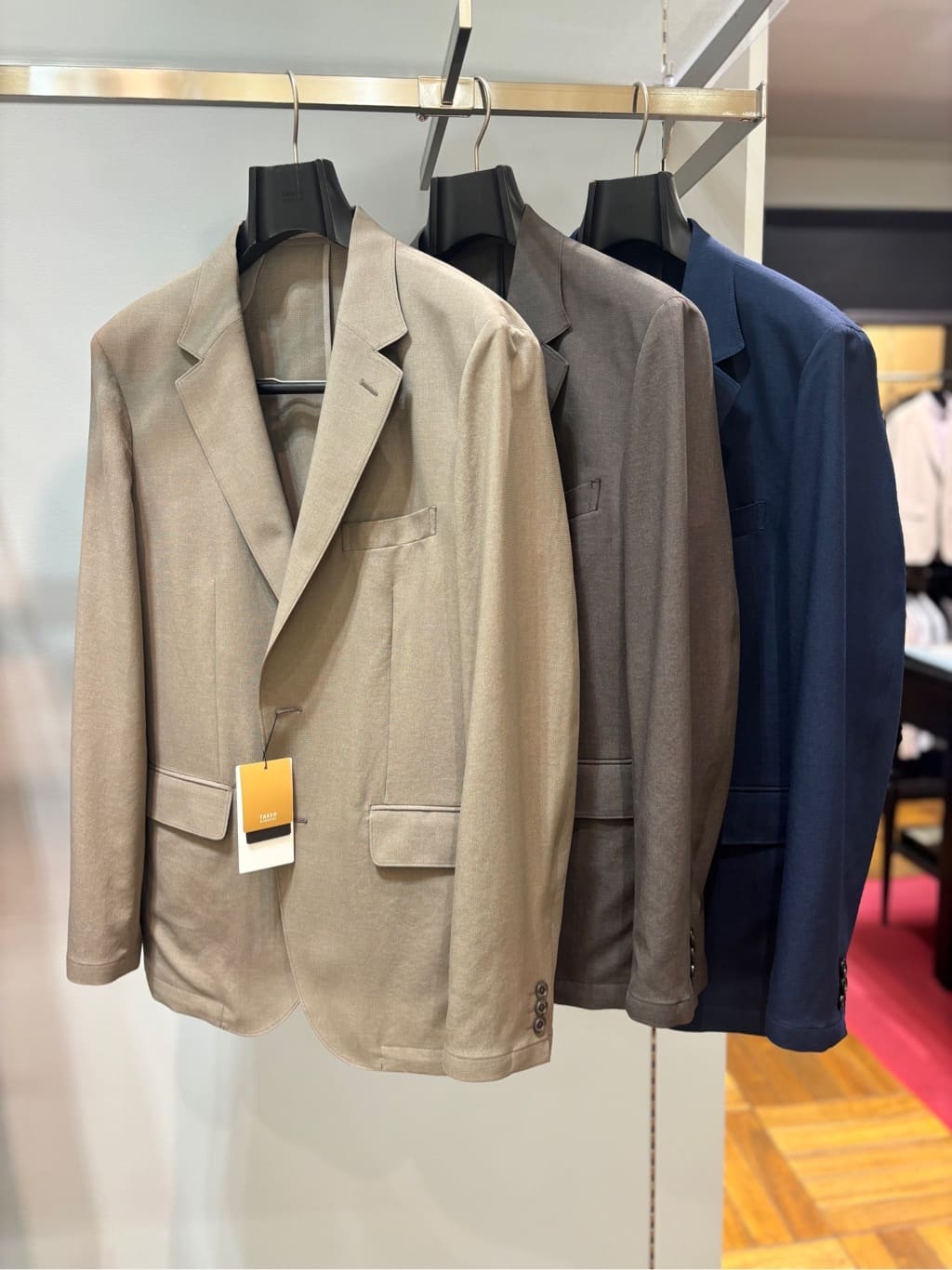 ヒナさんの「TAKEO KIKUCHI｜【COOL CITY WEAR】アーバンクール ジャケット /接触冷感・吸水速乾」を使ったコーディネート