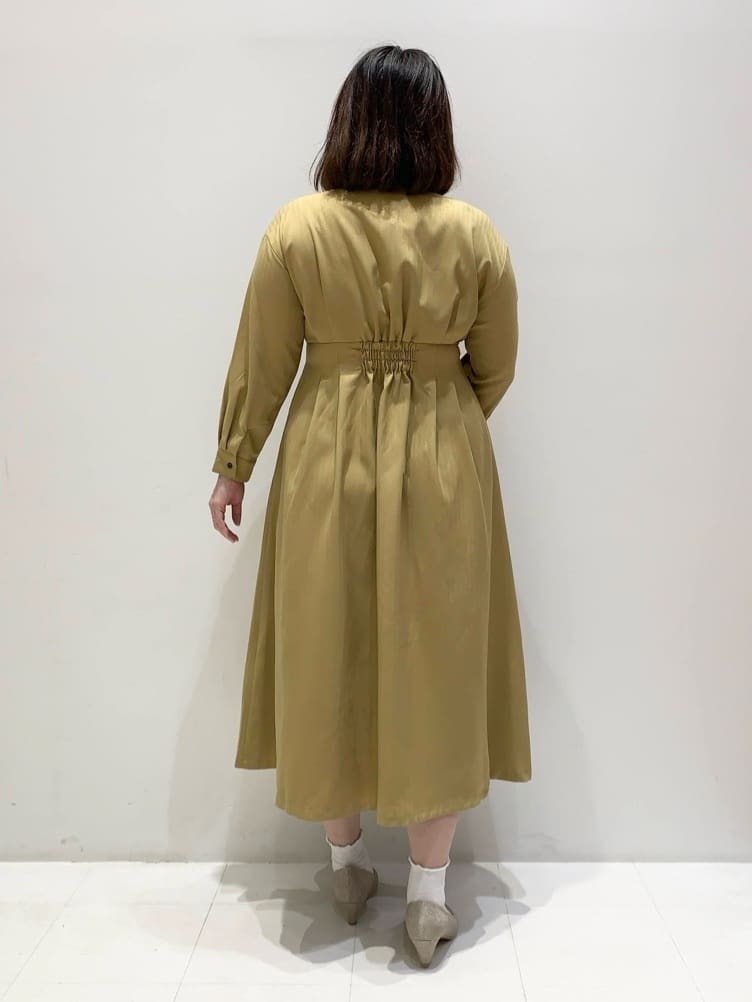 みいちゃんさんの「grove｜品よくまとう、大人のシャツワンピース」を使ったコーディネート
