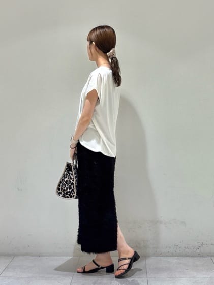 kyokaさんの「UNTITLED｜【洗える/Tシャツ】ツイストプルオーバー」を使ったコーディネート