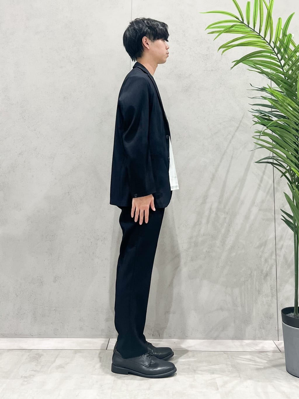 SHI-MAさんの「THE SHOP TK｜【Begin/ビギン10月号掲載】楊柳スマートジャケット　軽量/洗濯機OK/セットアップ可」を使ったコーディネート
