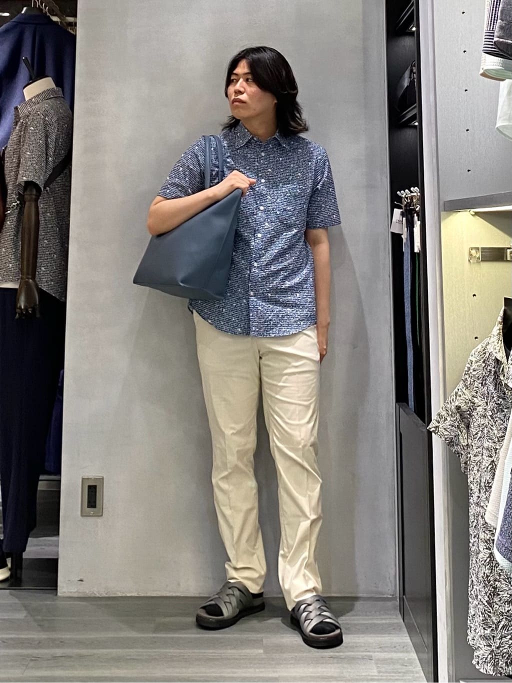 nishiさんの「TAKEO KIKUCHI｜」を使ったコーディネート