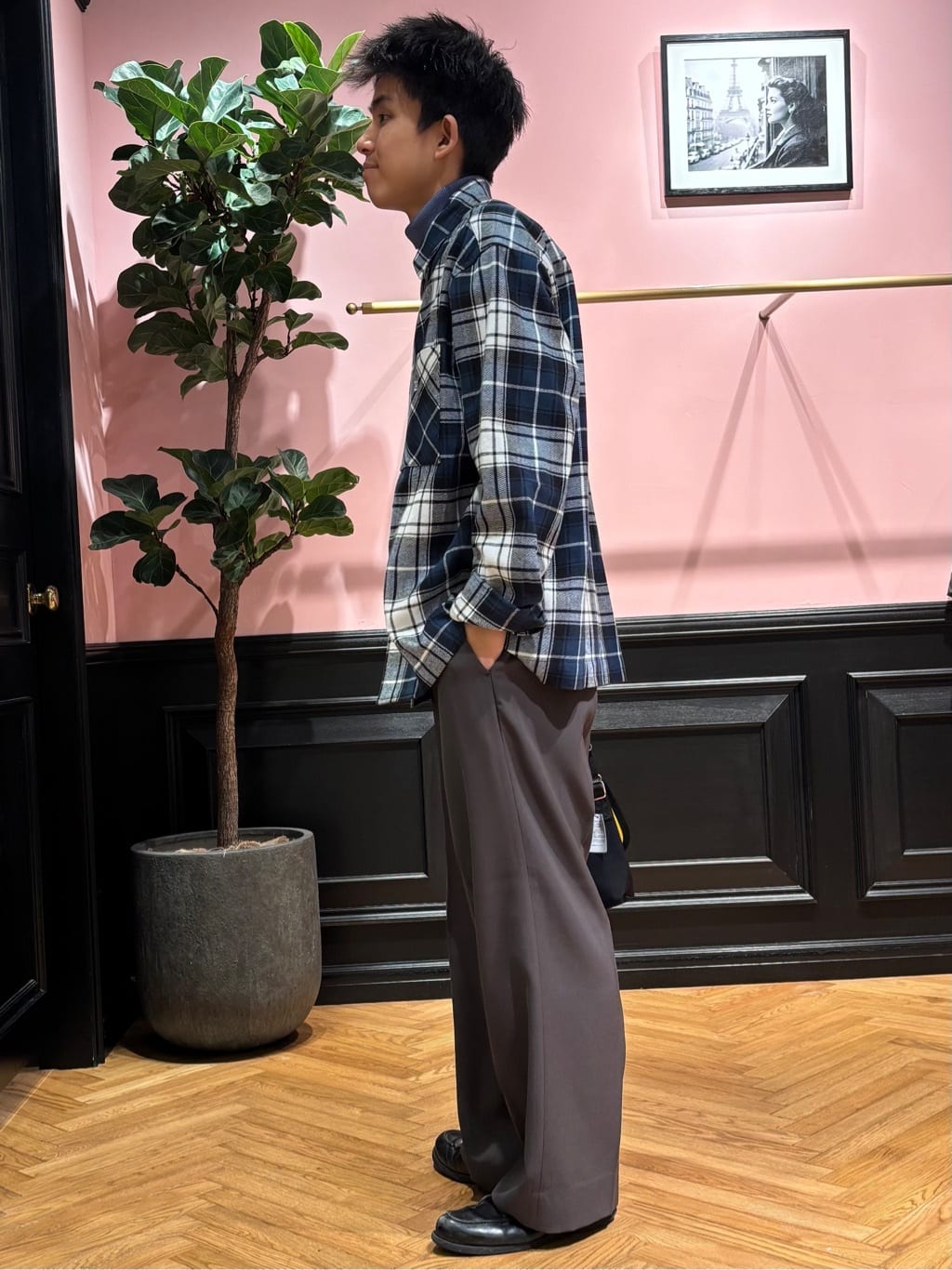 manatoさんの「DRESSTERIOR｜ワイドリブ タートルネックニット」を使ったコーディネート