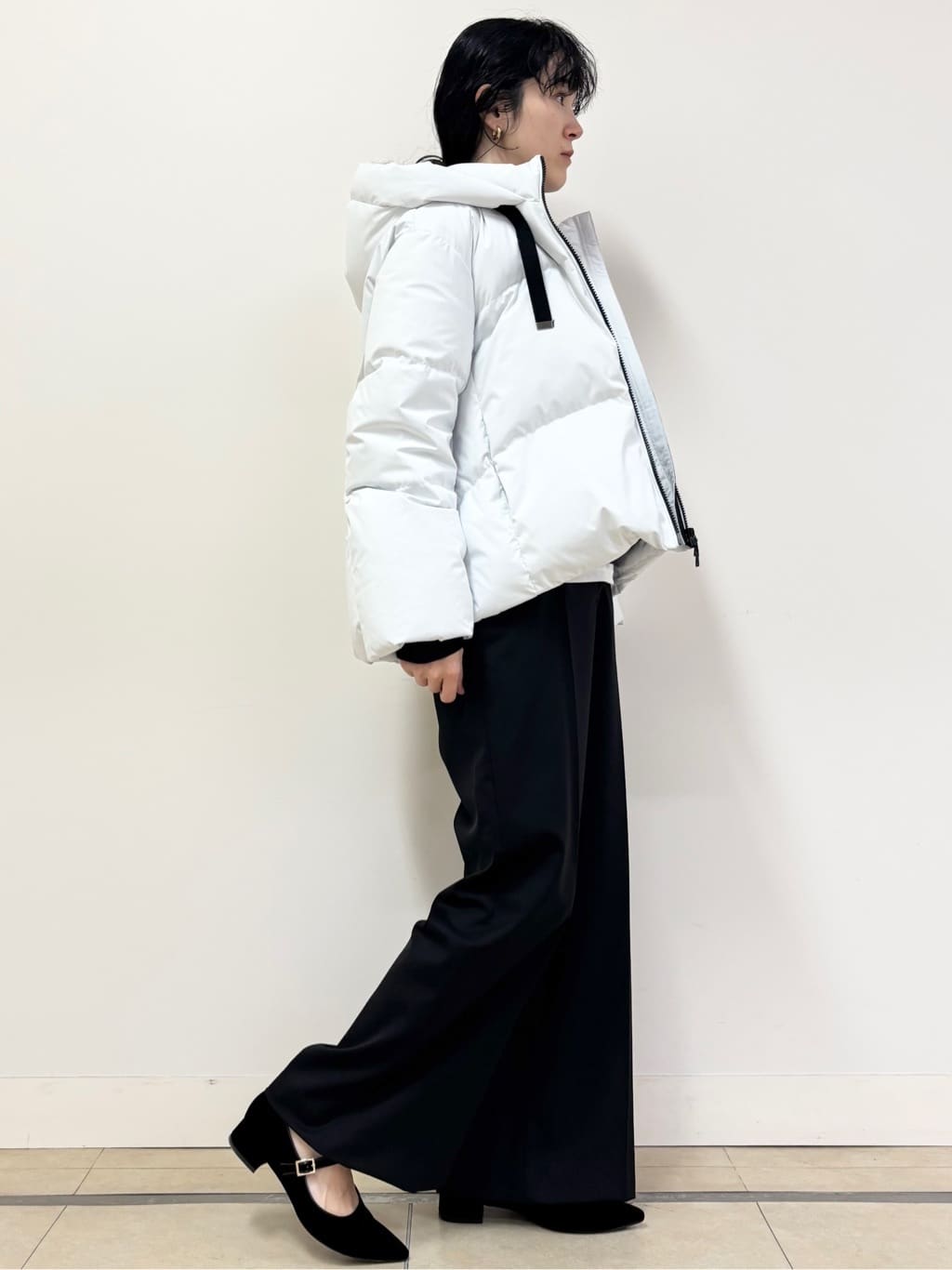 YOKOTAさんの「DRESSTERIOR｜◆【洗える/7色展開】ウォッシャブルコットンカシミヤニット」を使ったコーディネート