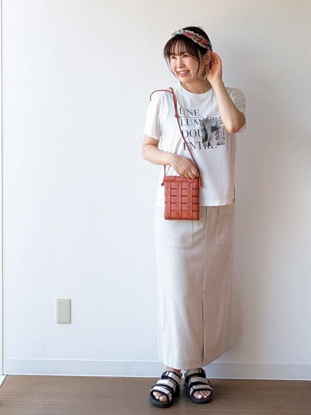なみきさんの「UNTITLED｜【ロゴT/プリントT】グラフィックTシャツ」を使ったコーディネート
