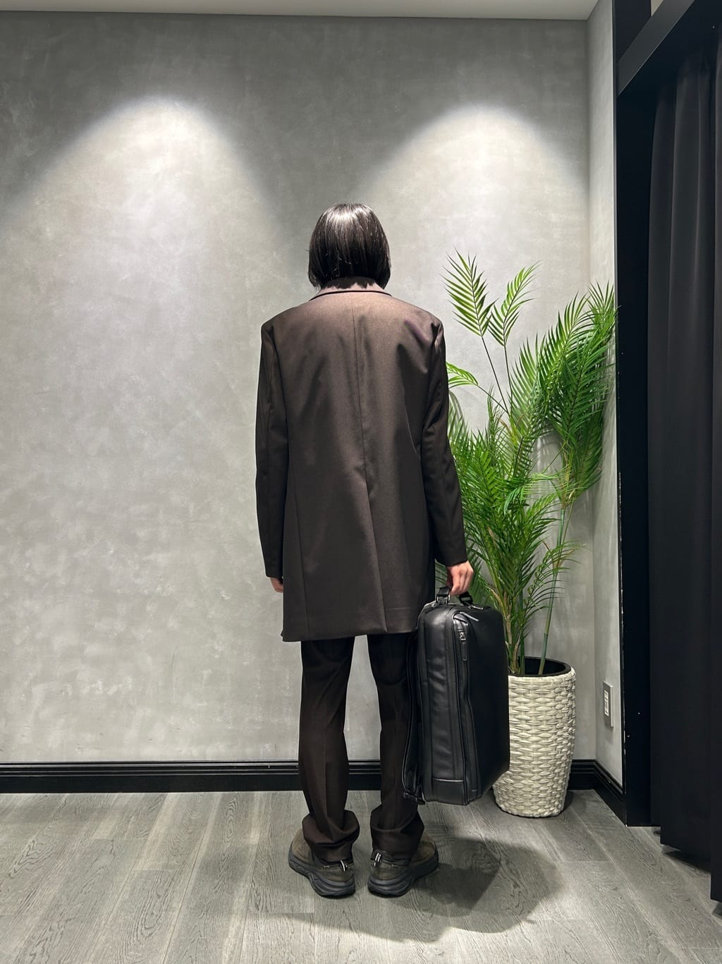ruiさんの「TAKEO KIKUCHI｜【ダウンライナー付き】メランジ ステンカラー コート」を使ったコーディネート