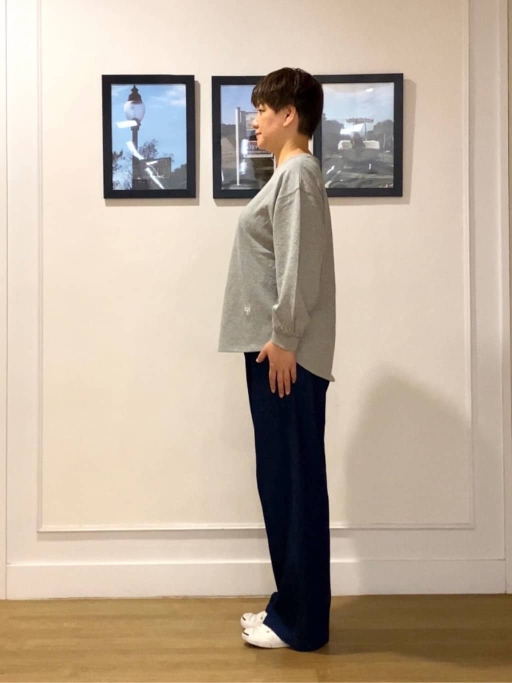Hiroさんの「Dessin｜【洗える】シアーオンブレーチェックシャツ」を使ったコーディネート