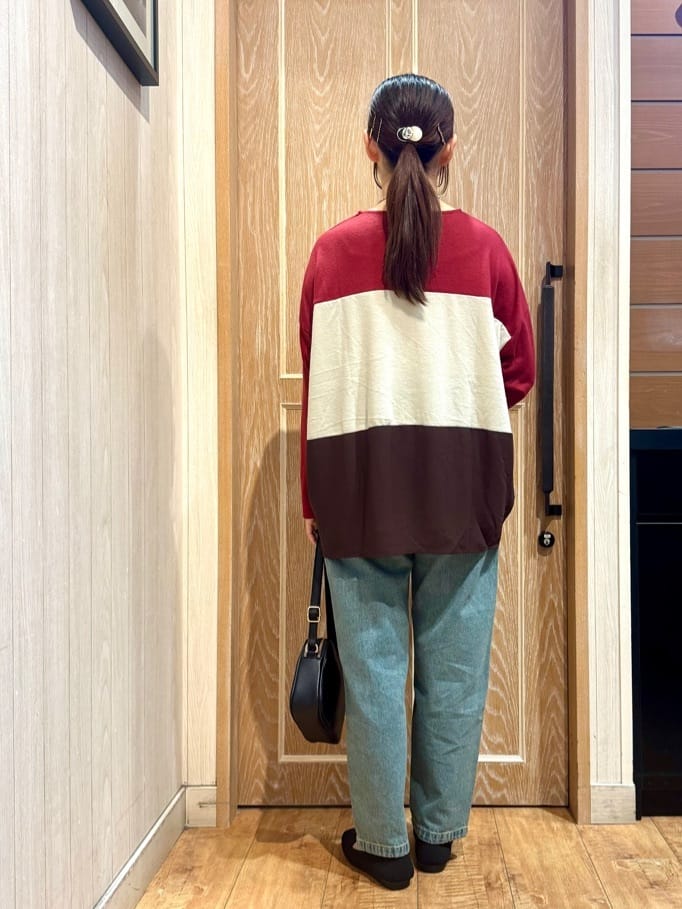 KAORIさんの「SHOO･LA･RUE｜【S-LL】インしないで着られる 3段切り替えトップス」を使ったコーディネート