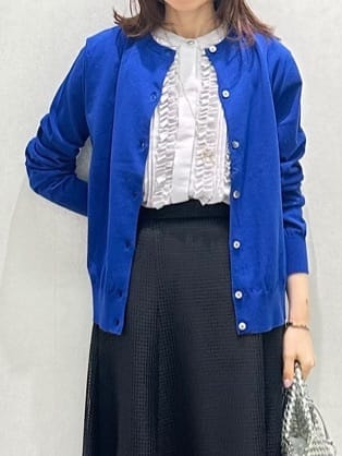 Miwaさんの「UNTITLED｜フープトップネックレス」を使ったコーディネート