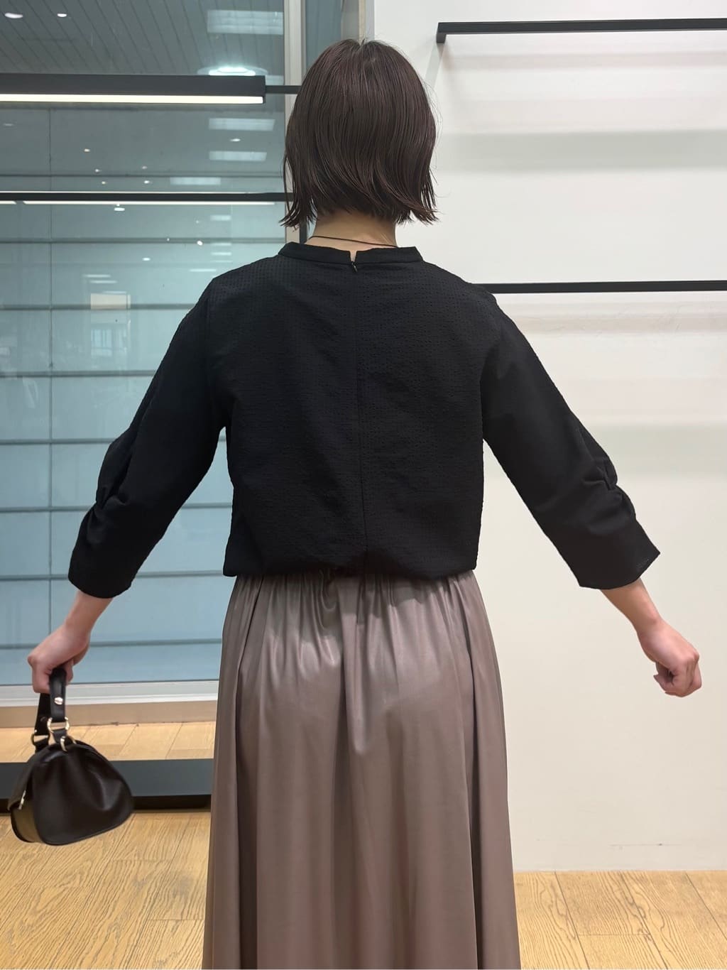 asamiさんの「INDIVI｜【UVケア／吸汗速乾】スリーブデザインブラウス」を使ったコーディネート