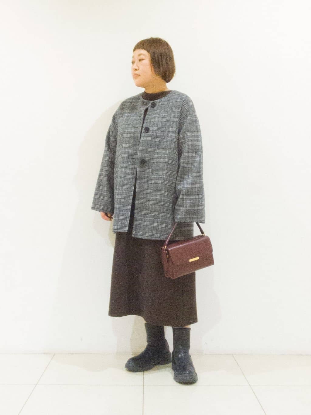 takedaさんの「UNTITLED｜【ミディ丈/軽やか】セミラグランリバー コート」を使ったコーディネート