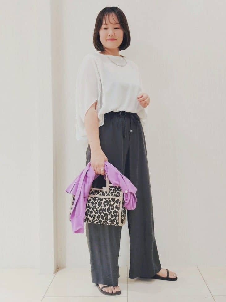 naokoさんの「UNTITLED｜【ステンレス】カーヴィプレートショートネックレス」を使ったコーディネート