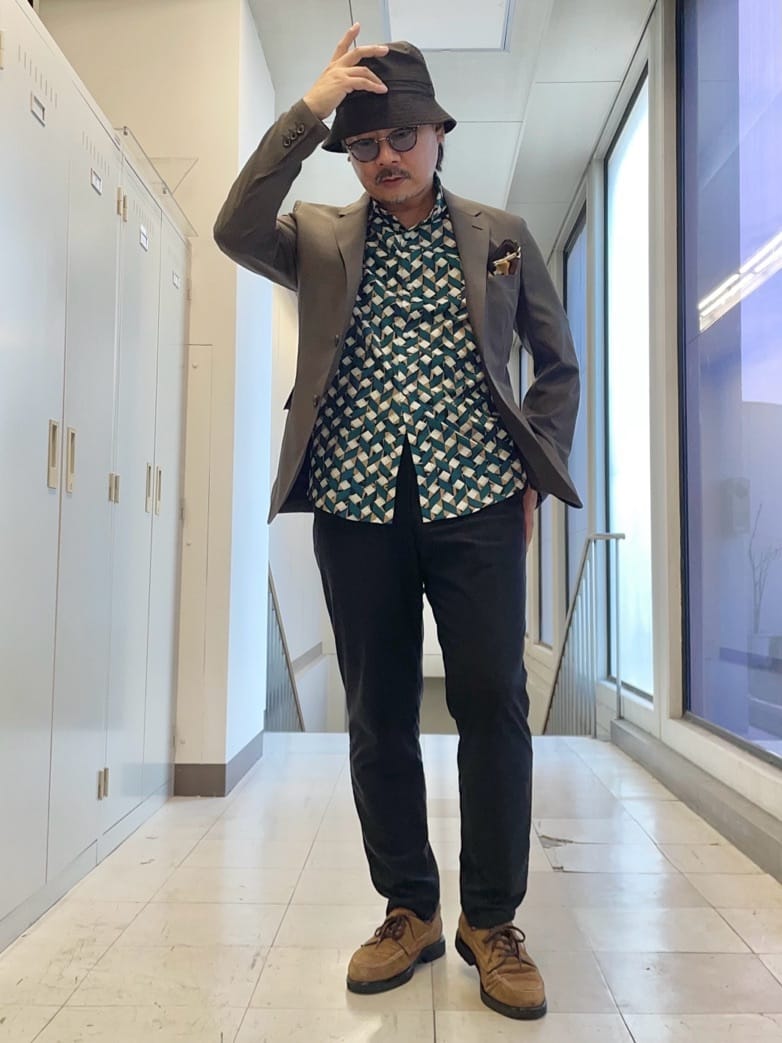 MAKOTO AIさんの「TAKEO KIKUCHI｜【COOL CITY WEAR】アーバンクール ジャケット /接触冷感・吸水速乾」を使ったコーディネート