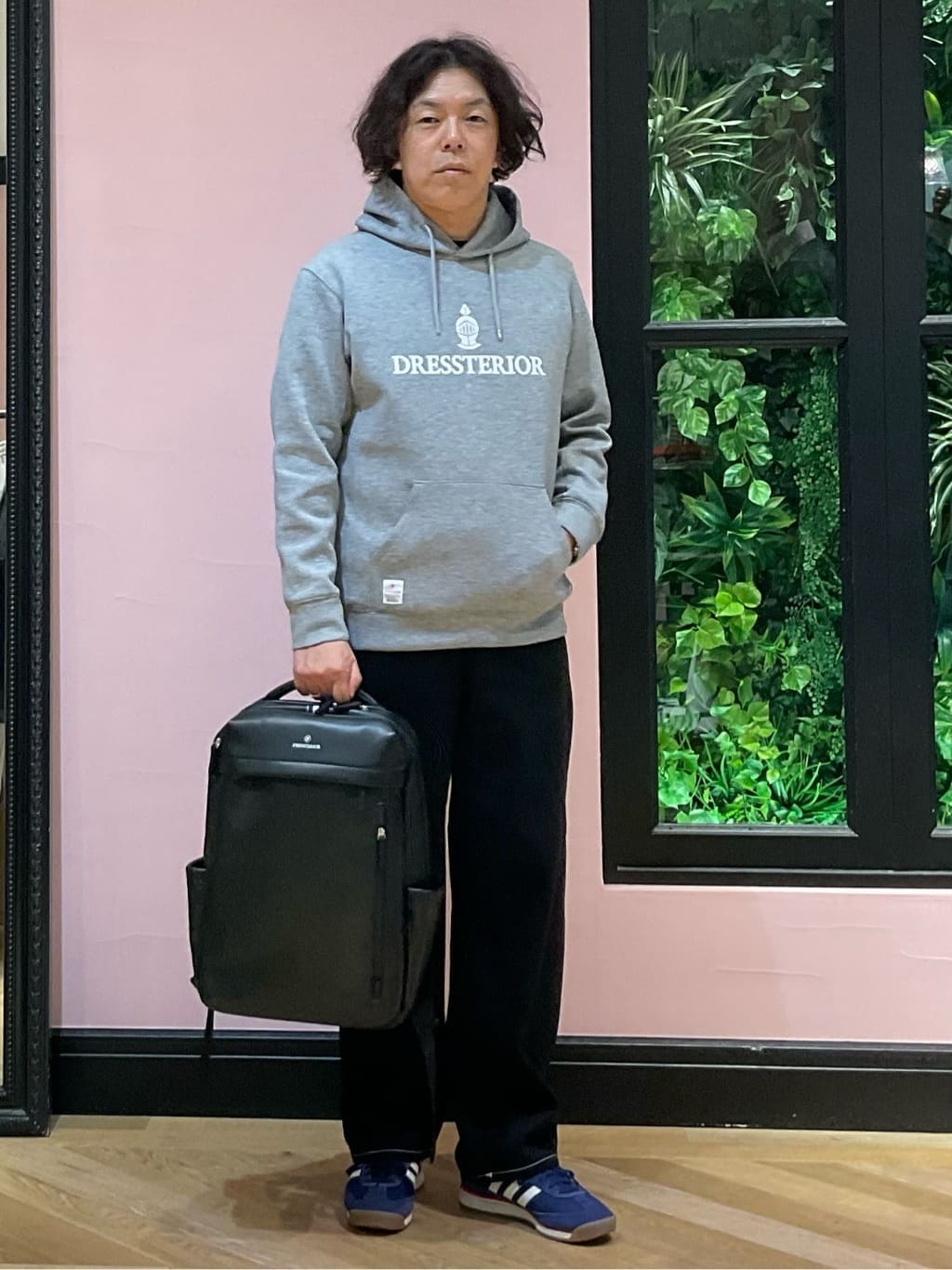 Nagaseさんの「DRESSTERIOR｜ストレッチポンチ フーディ」を使ったコーディネート