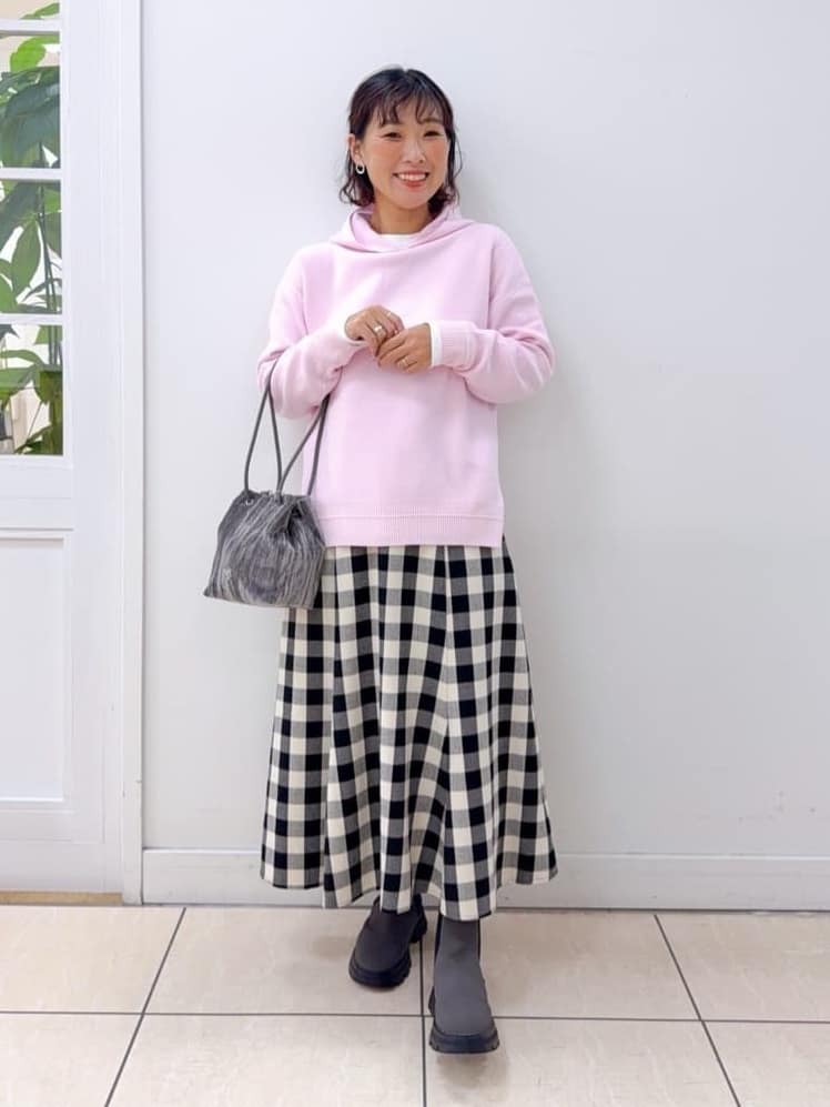 Osawaさんの「Dessin｜【2WAY】フェイクムートンコート」を使ったコーディネート