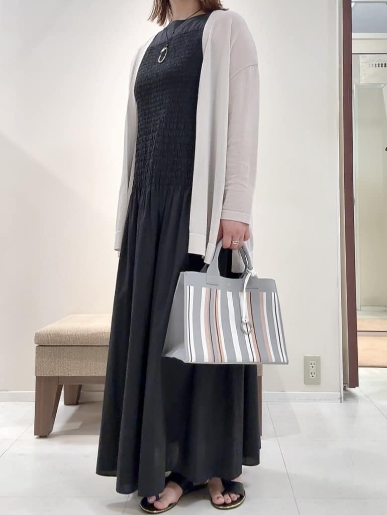 YUIさんの「UNTITLED｜ビッグオーバルネックレス」を使ったコーディネート