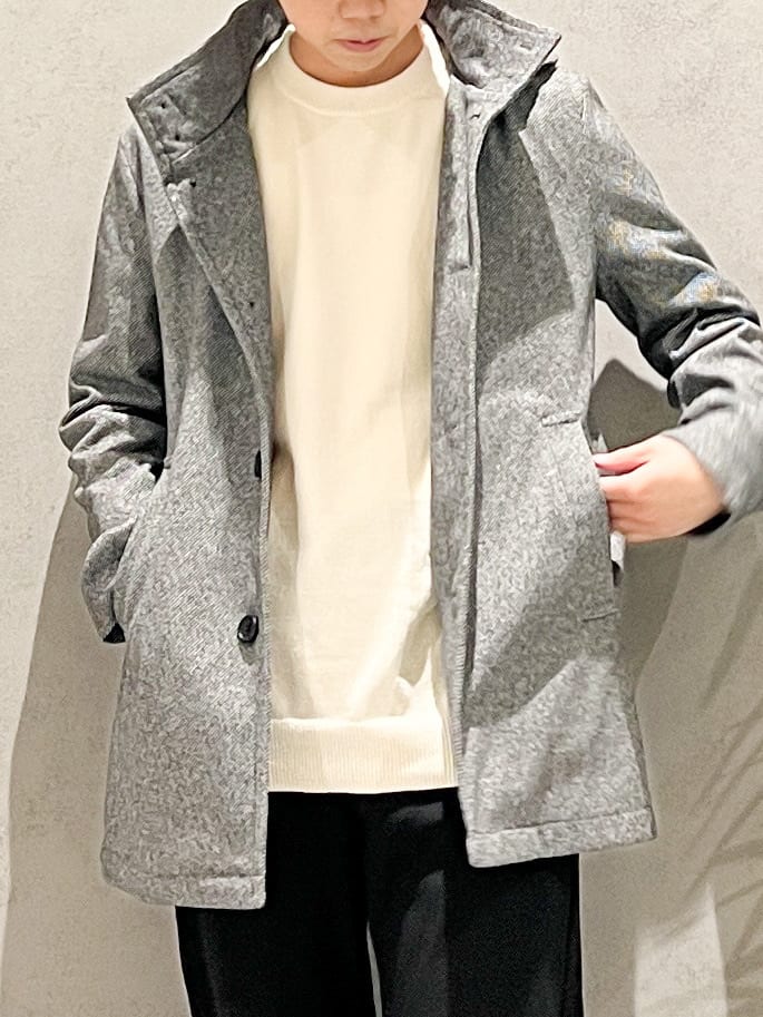 SHI-MAさんの「THE SHOP TK｜【触れるたびに心地良い】ライトモールニット　洗濯機OK/ユニセックスでおすすめ！」を使ったコーディネート