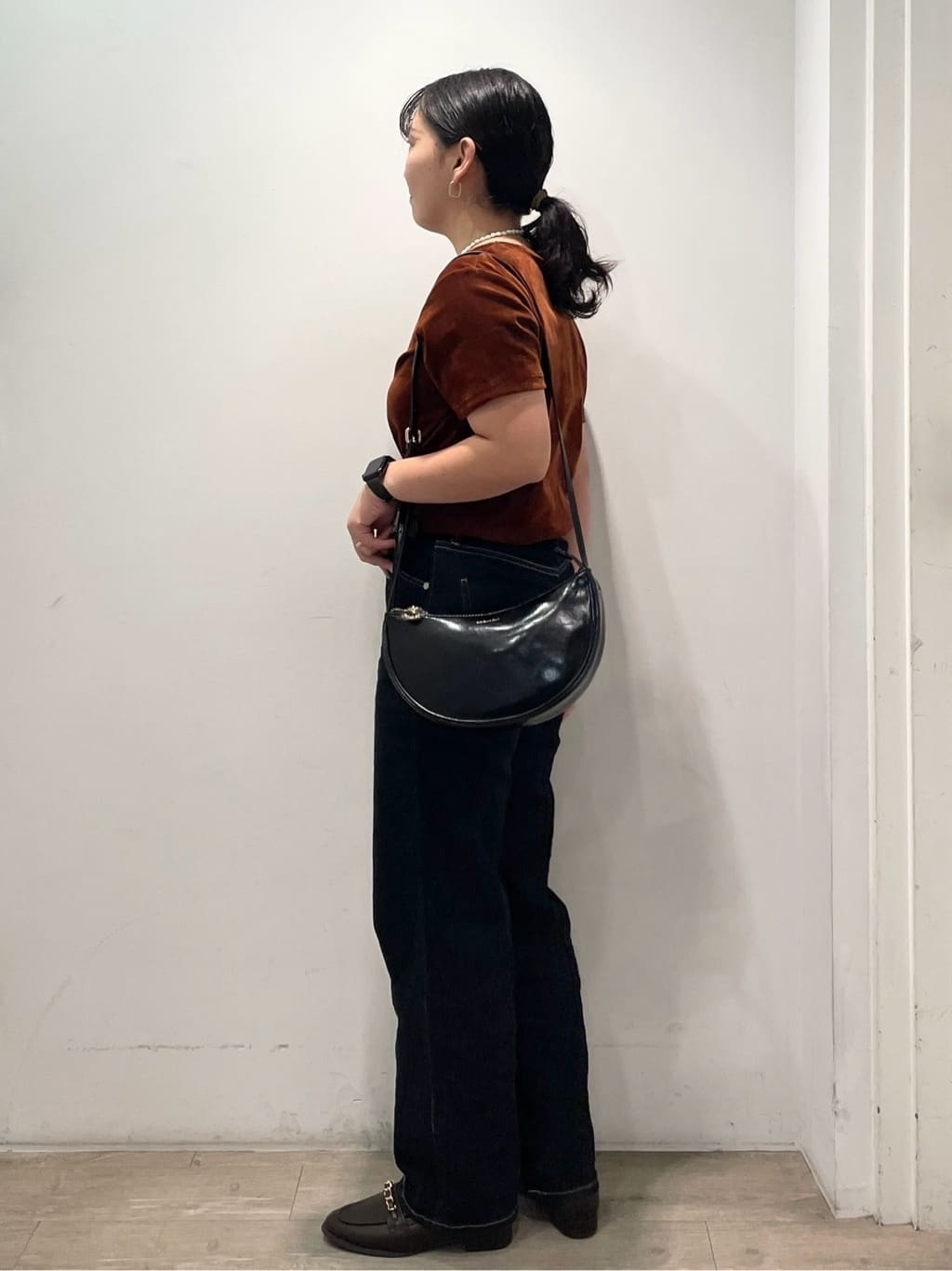 sumicaさんの「OPAQUE.CLIP｜フロッキーチュールTシャツ【洗濯機洗い可】」を使ったコーディネート