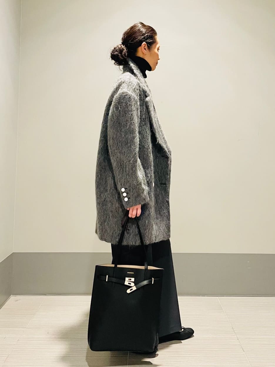 Annさんの「DRESSTERIOR｜シルクブレンドメリノウールリブプルオーバー」を使ったコーディネート