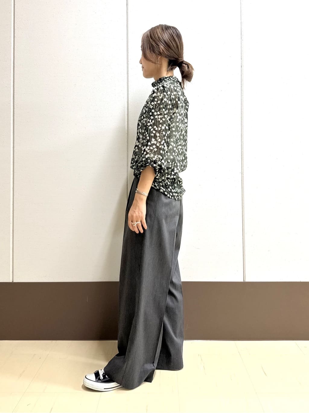 mamiさんの「INDIVI｜【洗える／前後2WAY】インナータンクトップ」を使ったコーディネート