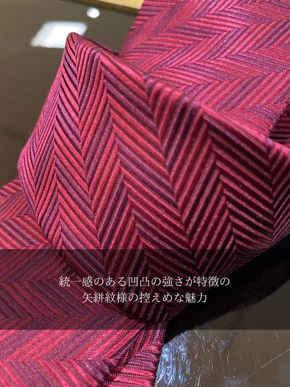 小南大和さんの「TAKEO KIKUCHI｜【Made in JAPAN】矢絣（やがすり）シルクネクタイ」を使ったコーディネート