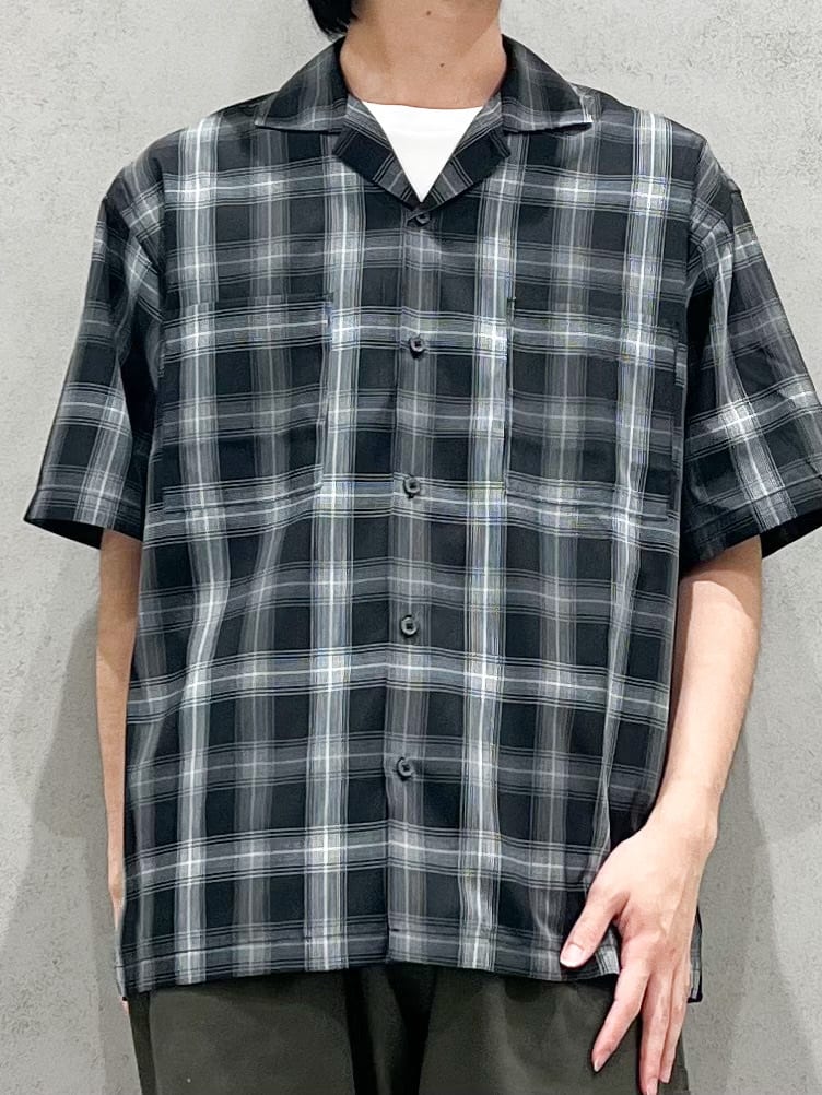 SHI-MAさんの「THE SHOP TK｜オンブレチェック半袖シャツ 洗濯機OK」を使ったコーディネート