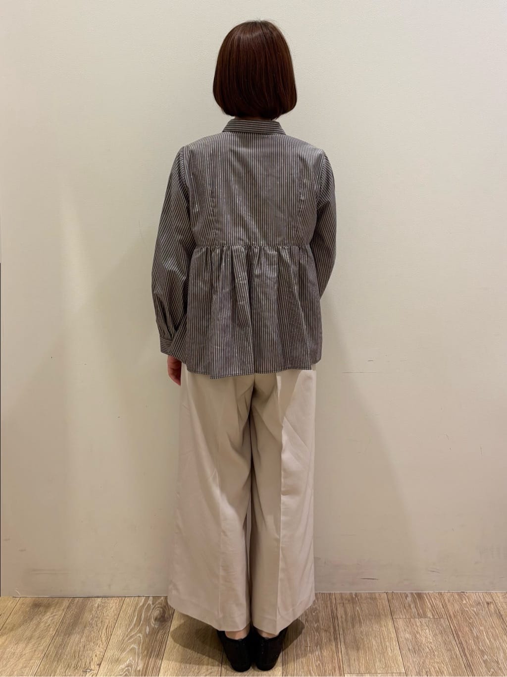 honamiさんの「index｜ベルト付きストレッチワイドパンツ【洗濯機洗い可】」を使ったコーディネート