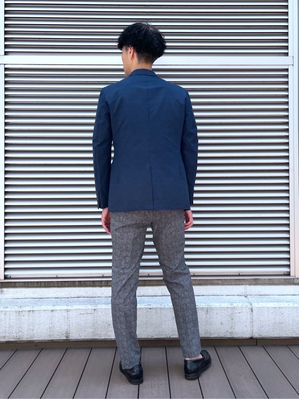 mutoさんの「TAKEO KIKUCHI｜【抗菌防臭／9色5サイズ展開】ハニカムメランジ ポロシャツ」を使ったコーディネート
