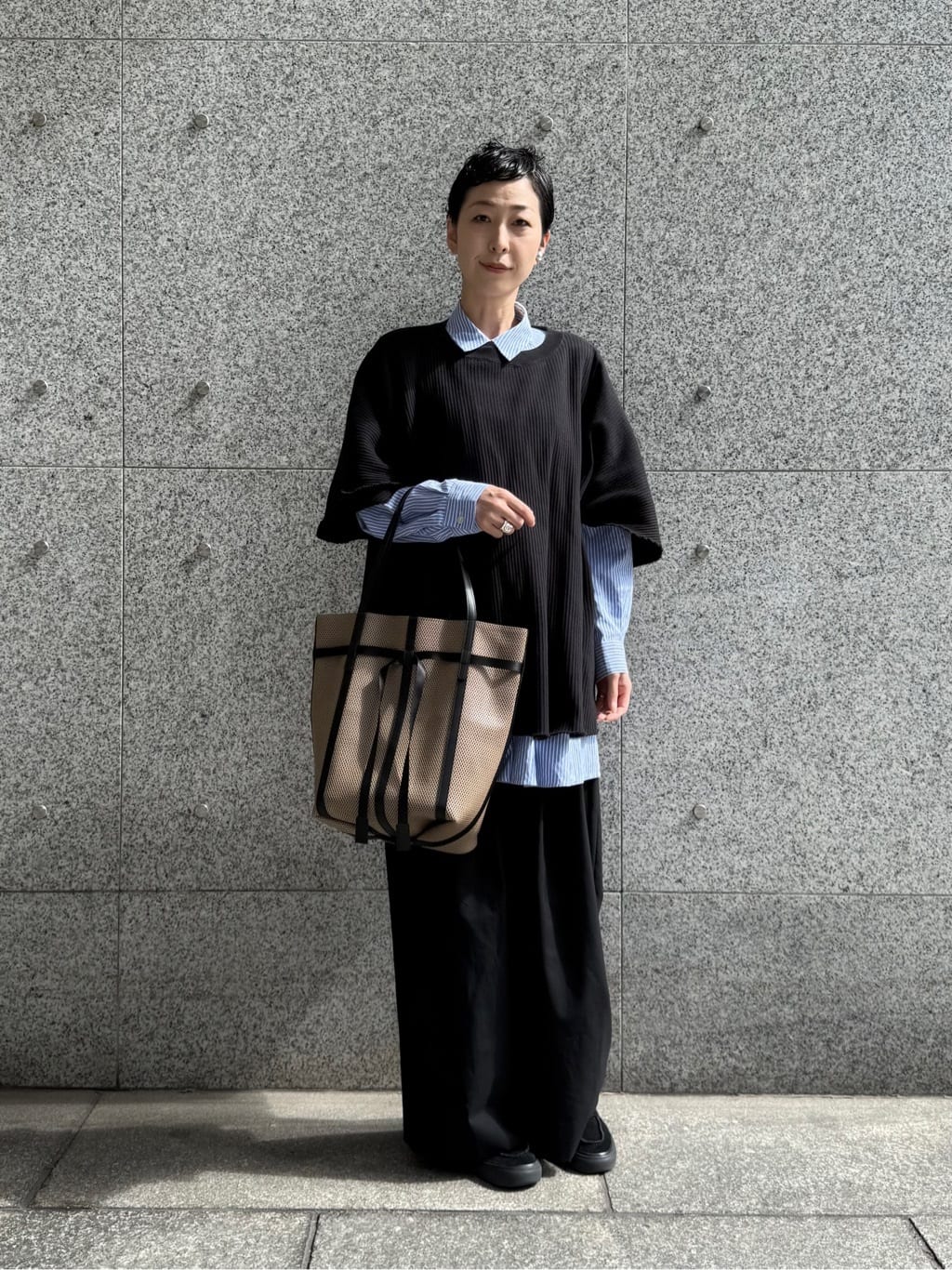 Kさんの「HIROKO HAYASHI｜PANIER（パニエ）トートバッグM」を使ったコーディネート