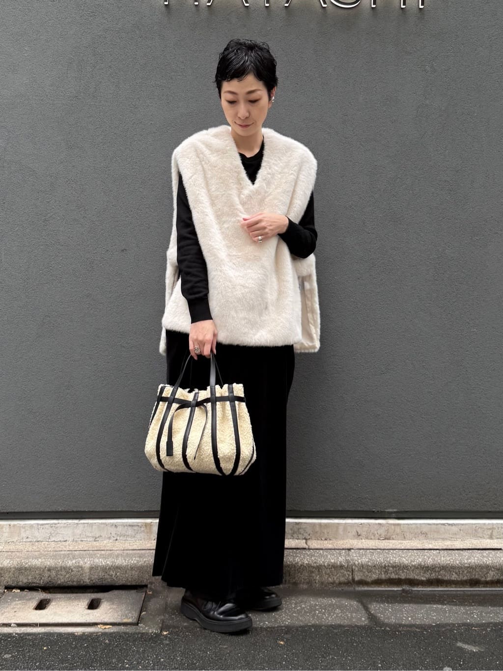 Kさんの「HIROKO HAYASHI｜PANIER COCCOLINA（パニエ コッコリーナ）ハンドバッグ」を使ったコーディネート